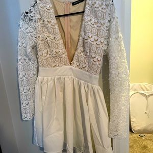 White Mini dress